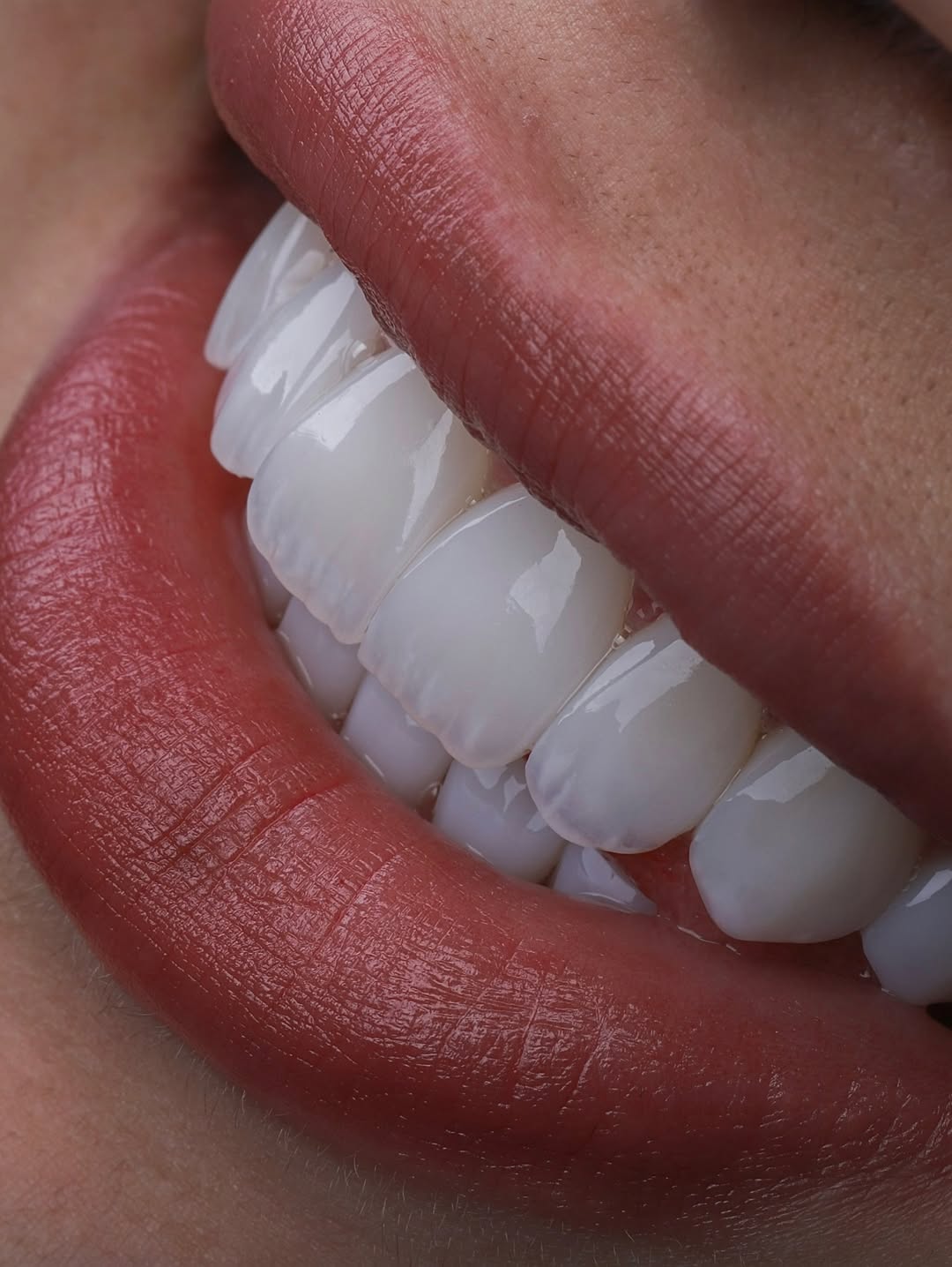 High-end porcelain veneers Colombia dental clinic close-up