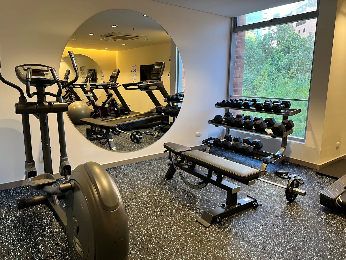 Fitness center and wellness Novotel Medellin