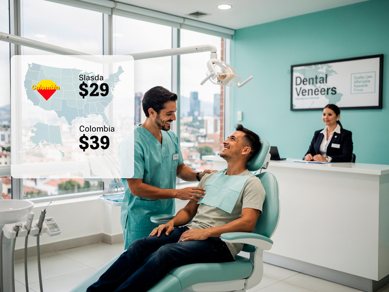 Why Are Veneers Cheaper in Colombia